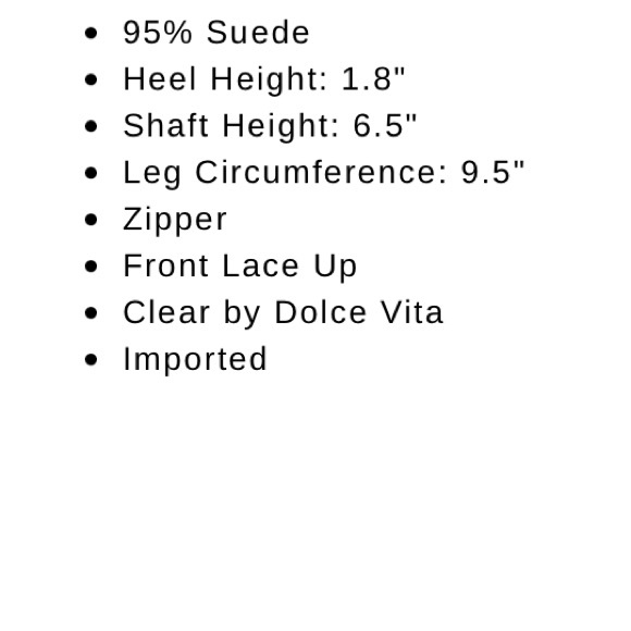 DOLCE VITA LOTTIE CLEAR COMBAT BOOT 8 - Picture 6 of 14